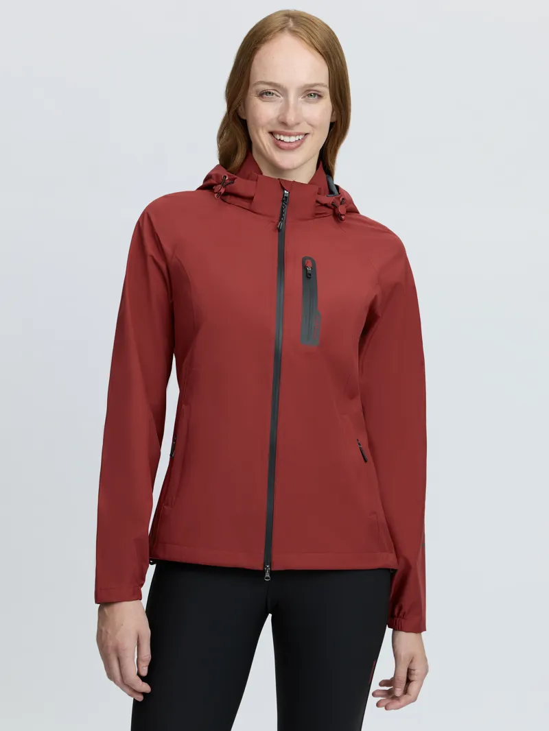 LeMieux Athena Waterproof Lightweight Jacket - Russet