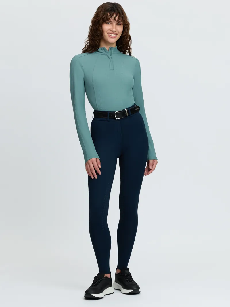 LeMieux Becca Half Seat Breeches - Navy-7