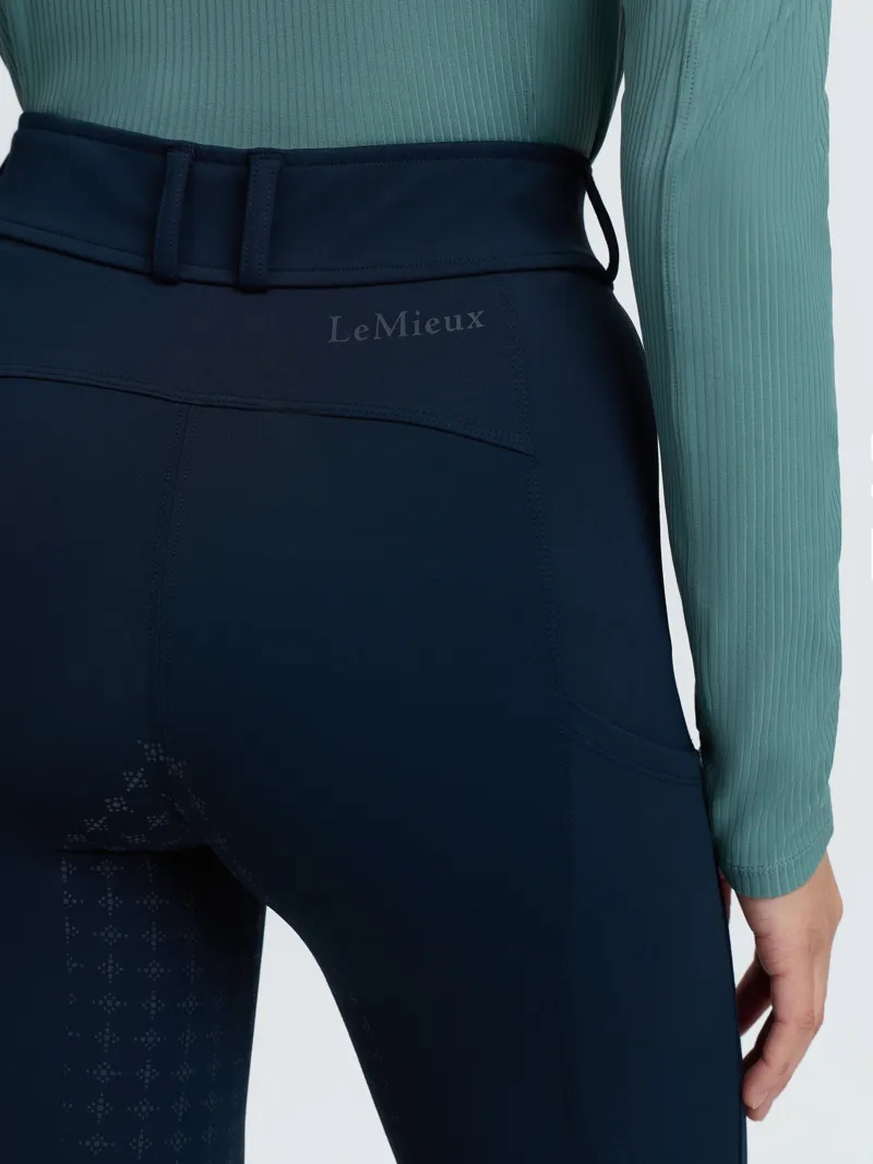 LeMieux Becca Half Seat Breeches - Navy-5