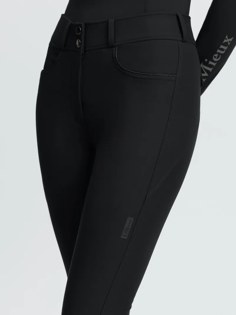 LeMieux Blair Knee Grip Breeches - Black-4