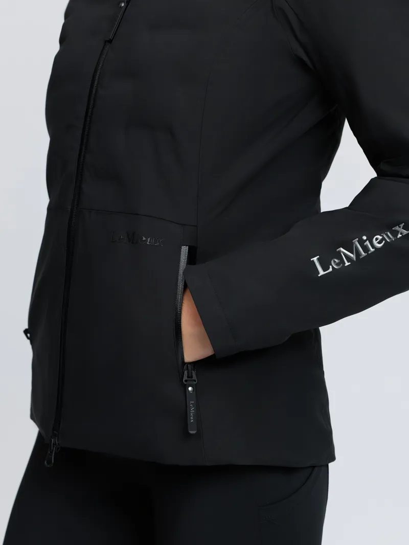 LeMieux Brooke 3 in 1 Waterproof Hybrid Jacket - Black-6