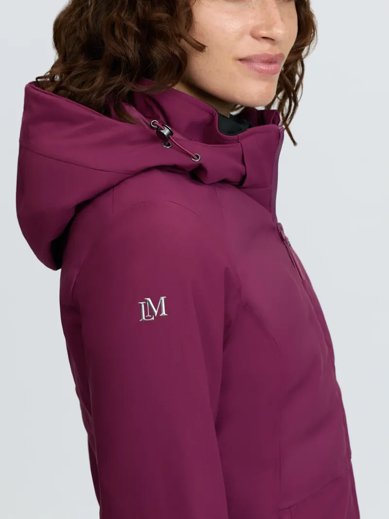 LeMieux Brooke 3 in 1 Waterproof Hybrid Jacket - Blackberry-6