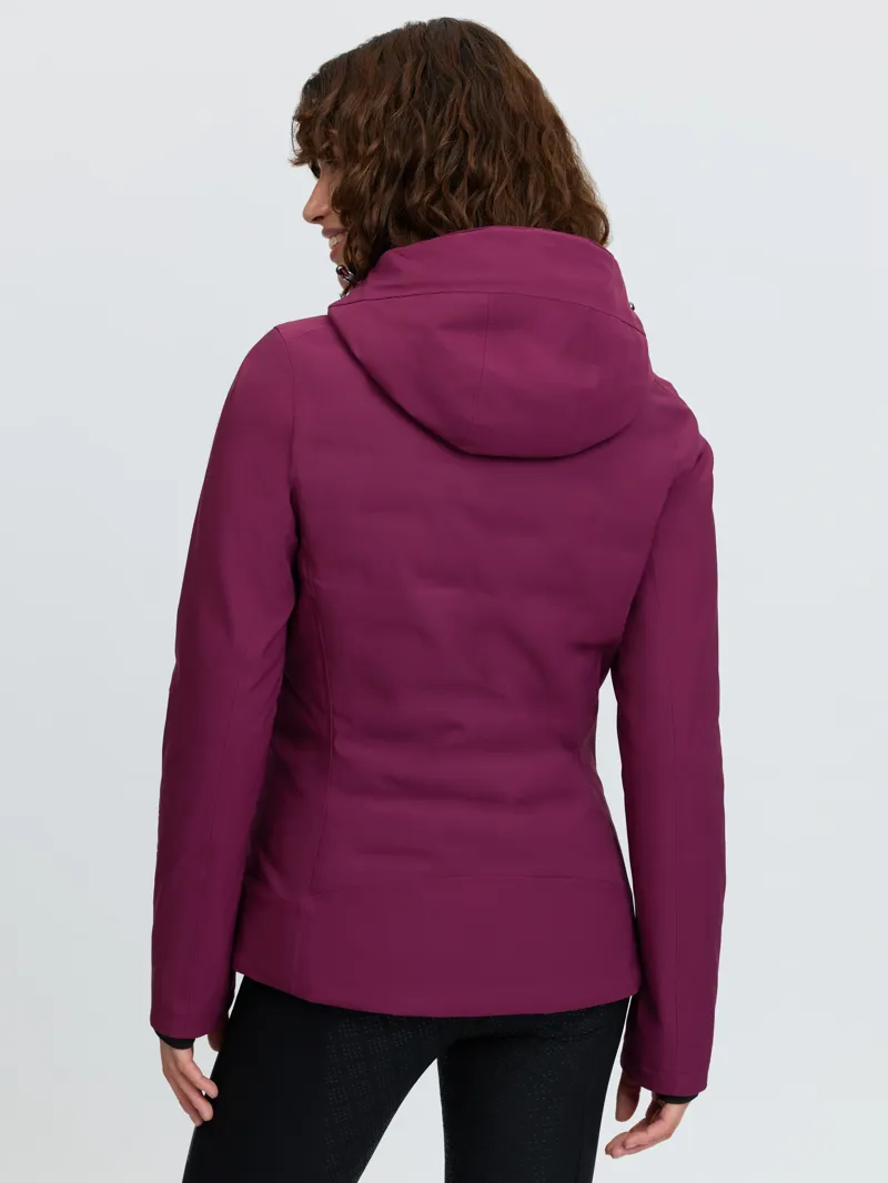 LeMieux Brooke 3 in 1 Waterproof Hybrid Jacket - Blackberry-4