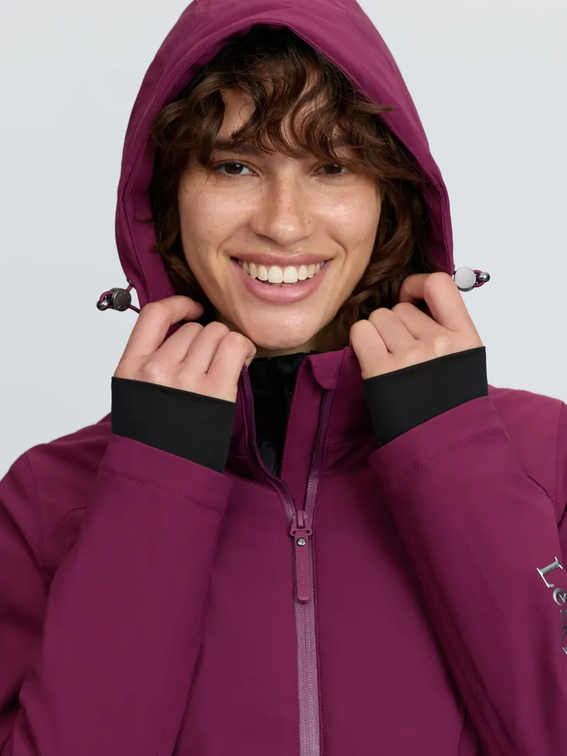LeMieux Brooke 3 in 1 Waterproof Hybrid Jacket - Blackberry-8