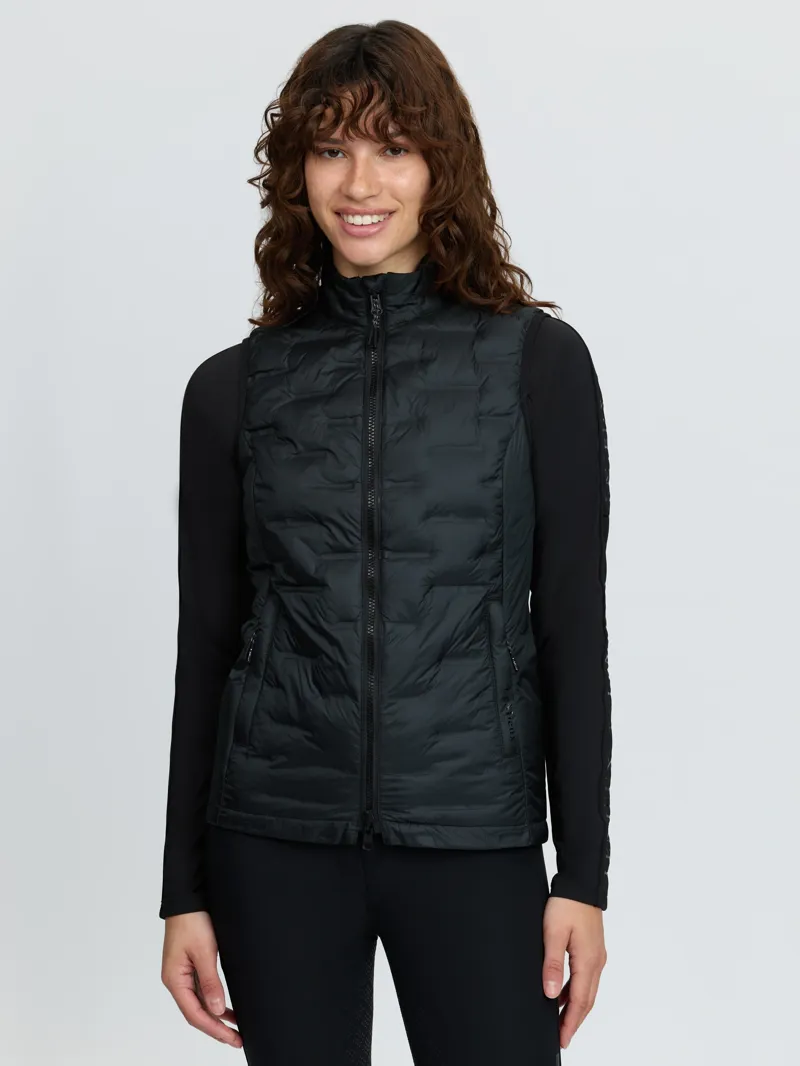 LeMieux Brooke 3 in 1 Waterproof Hybrid Jacket - Blackberry-9