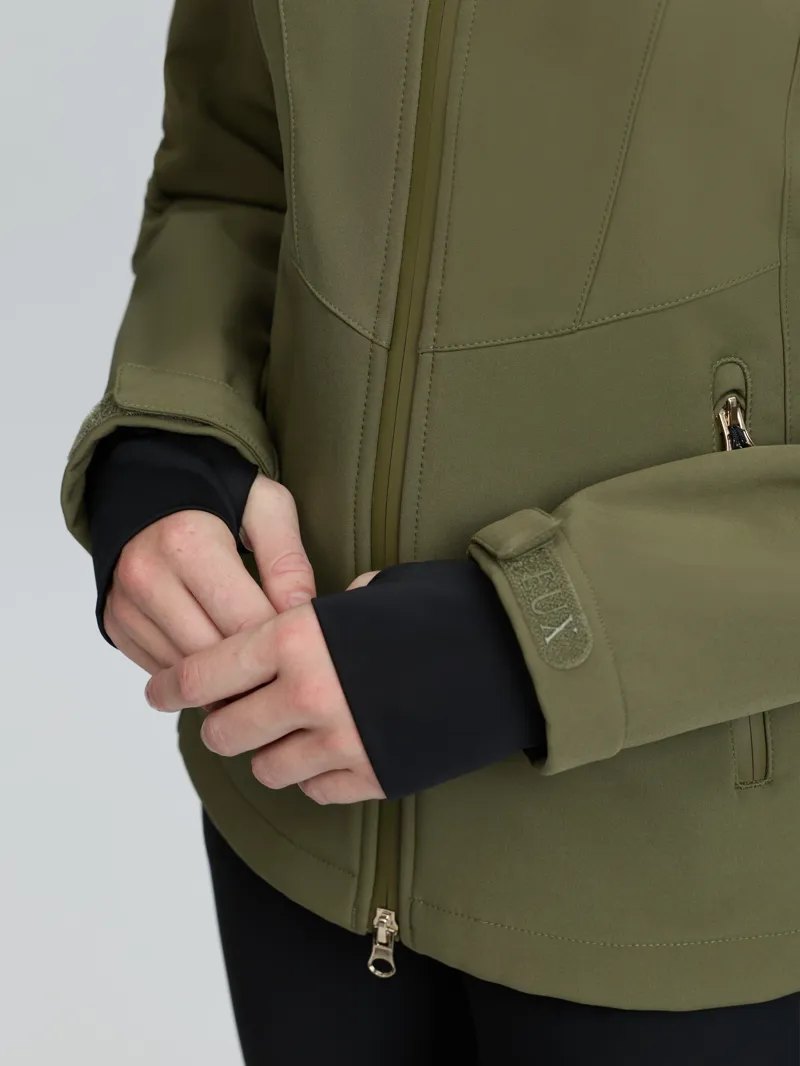 LeMieux Celine Softshell Jacket - Willow Green-7