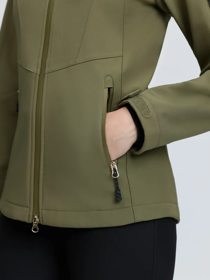 LeMieux Celine Softshell Jacket - Willow Green-8