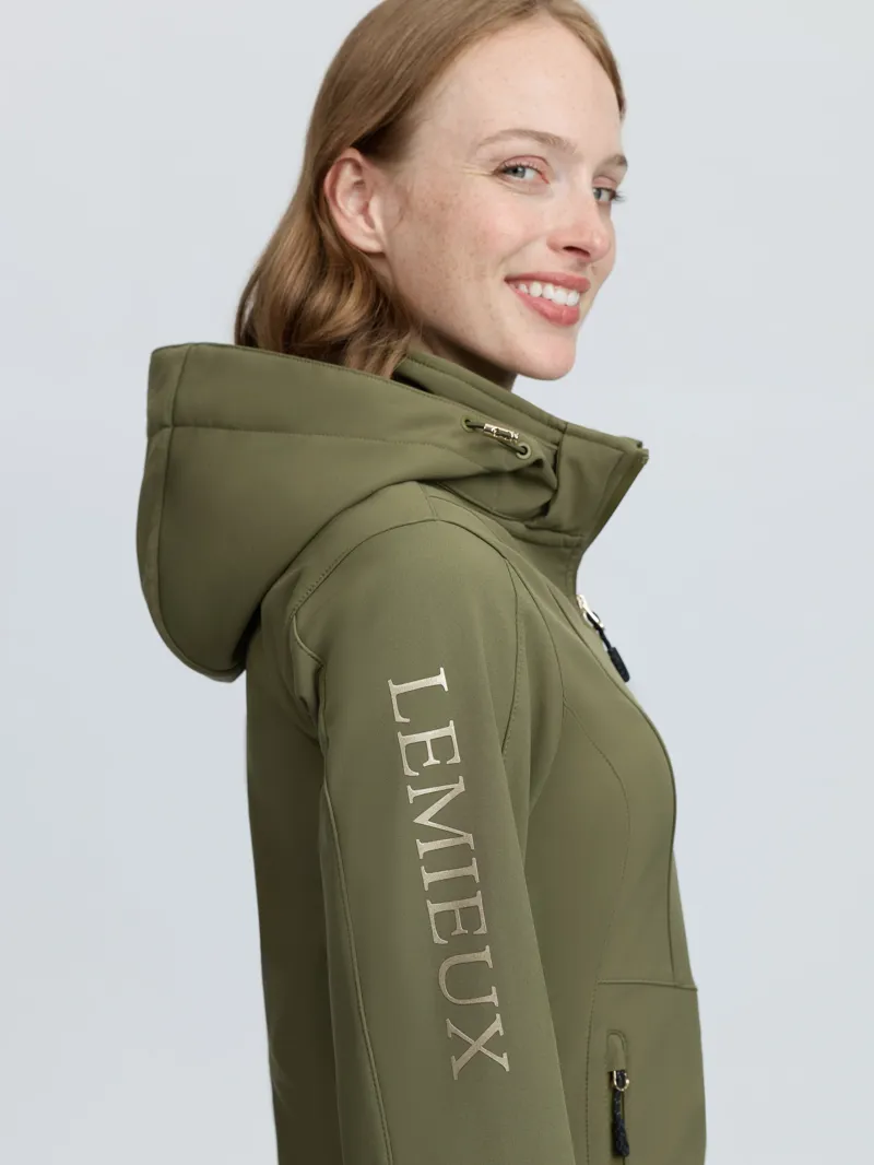 LeMieux Celine Softshell Jacket - Willow Green-6