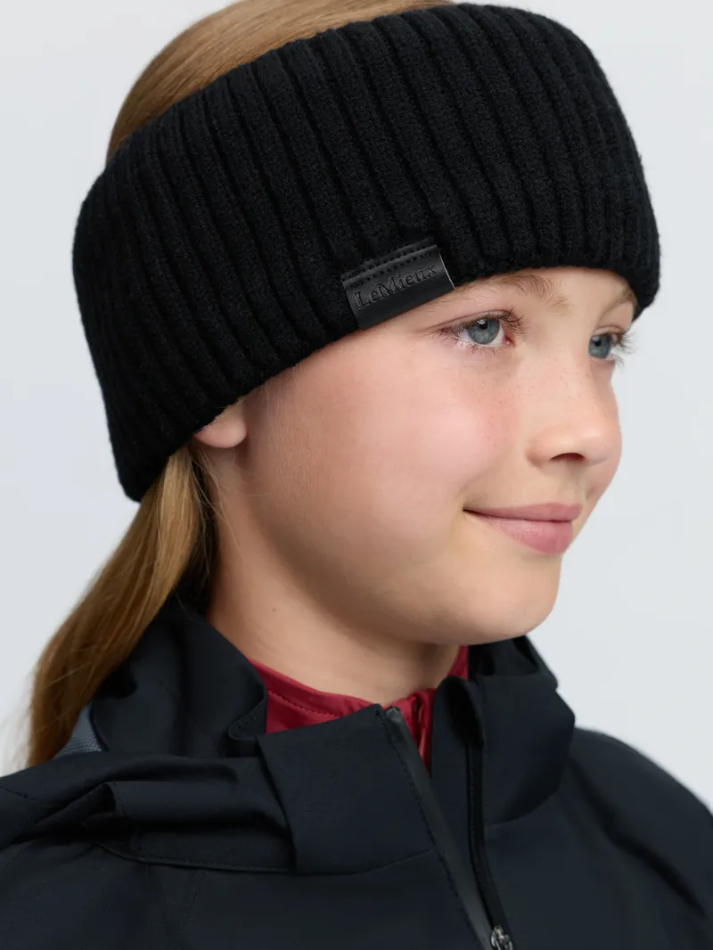 LeMieux Clara Rib Headband - Black-6