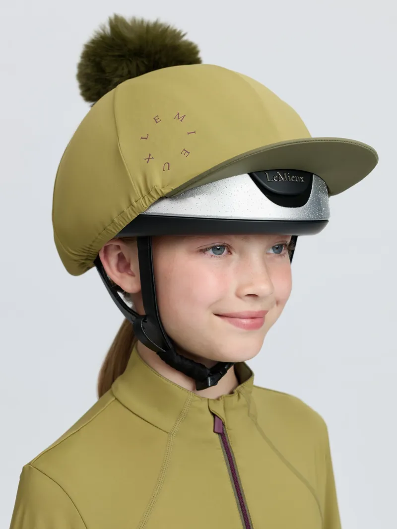 LeMieux Classique Pom Hat Silk - Gooseberry