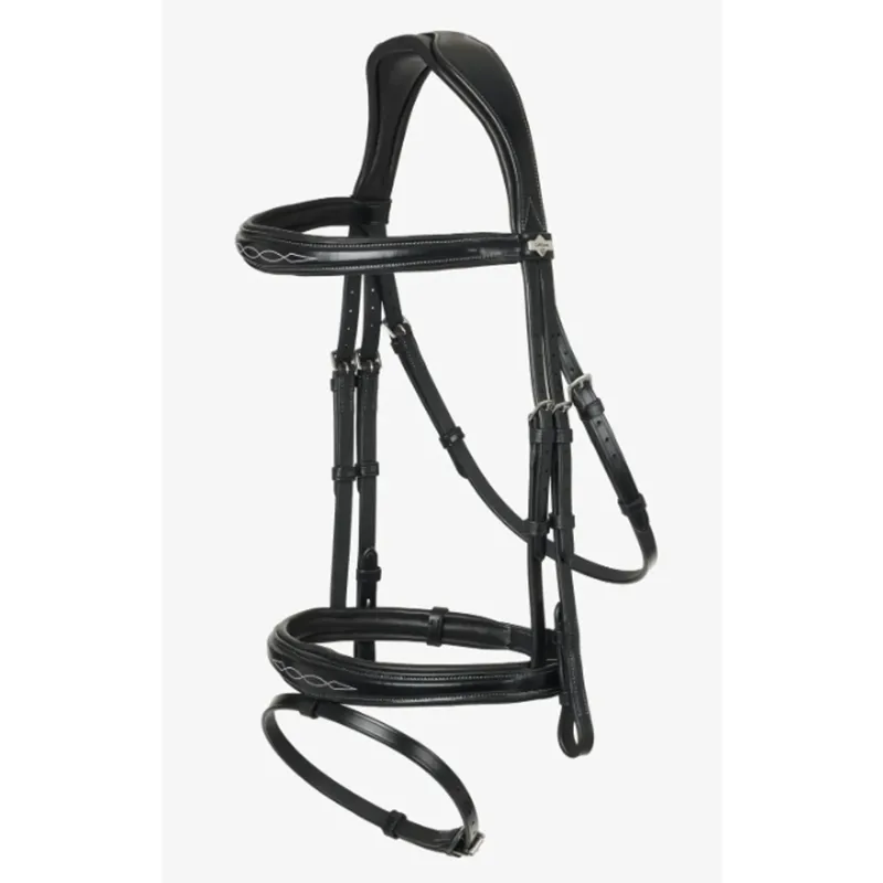 LeMieux Kudos Competition Flash Bridle - Black