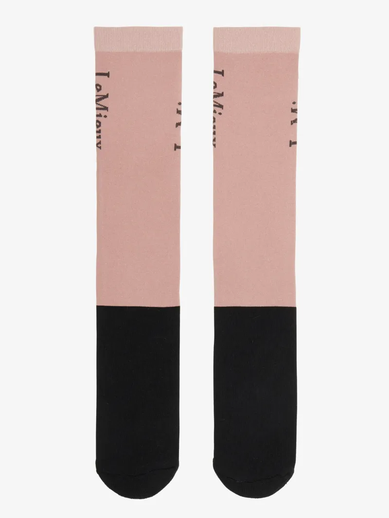 LeMieux Competition Socks 2 Pack - Wild Rose-1