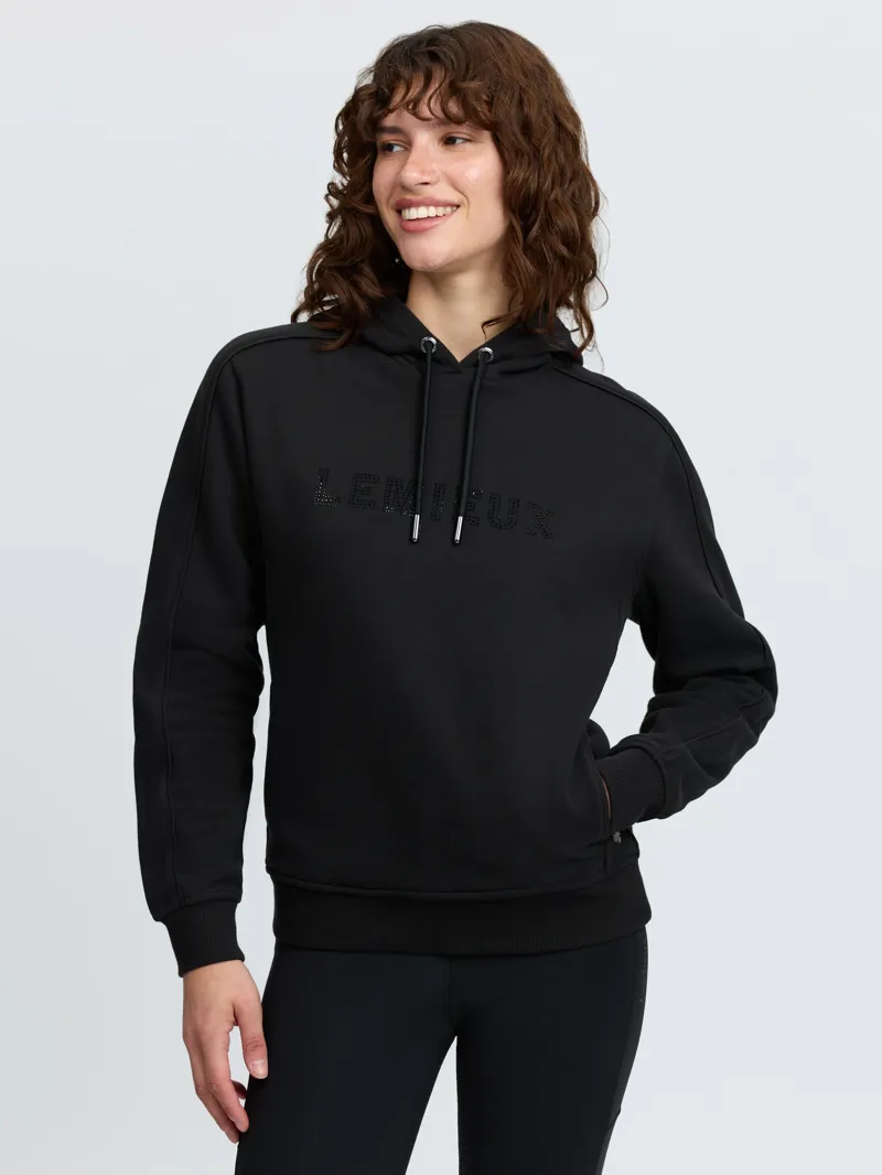 LeMieux Eden Sparkle Hoodie - Black-1