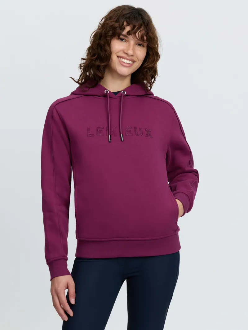 LeMieux Eden Sparkle Hoodie - Blackberry-1