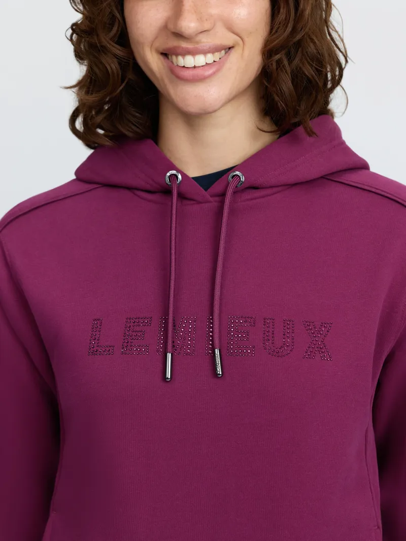LeMieux Eden Sparkle Hoodie - Blackberry-3