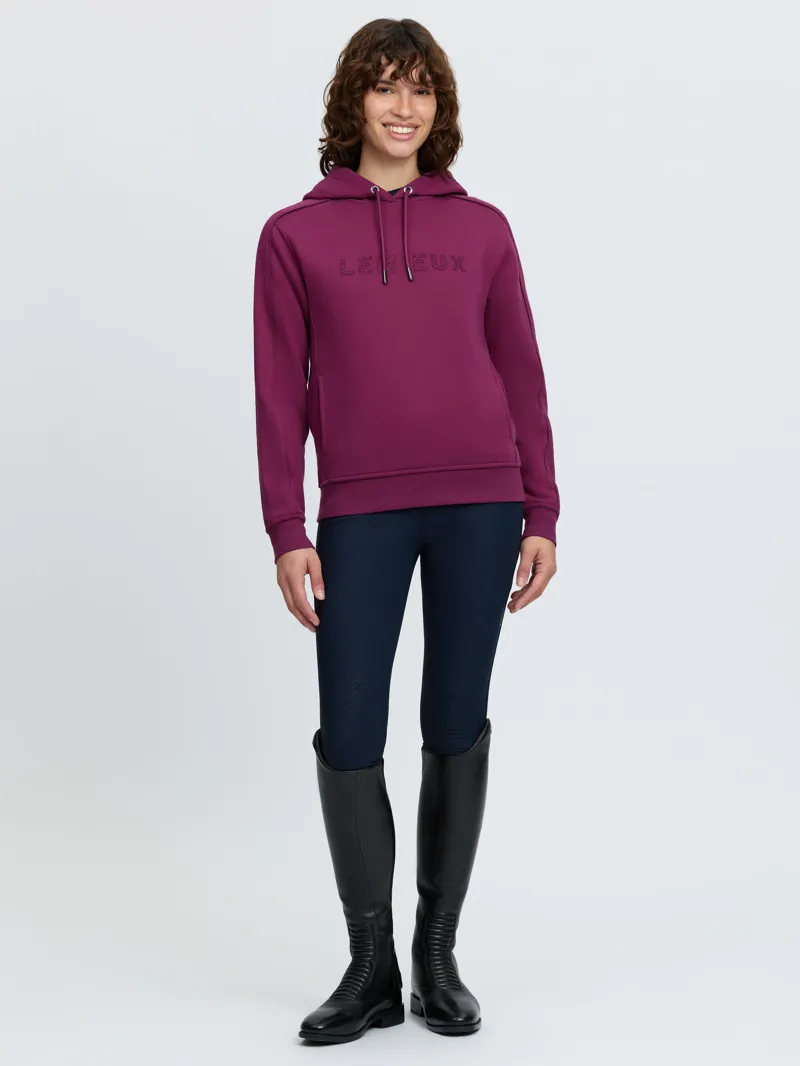 LeMieux Eden Sparkle Hoodie - Blackberry-5