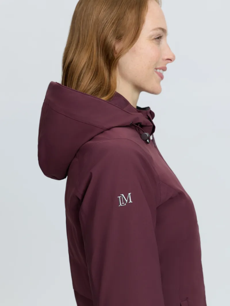 LeMieux Erin Waterproof Padded Coat - Bramble-1