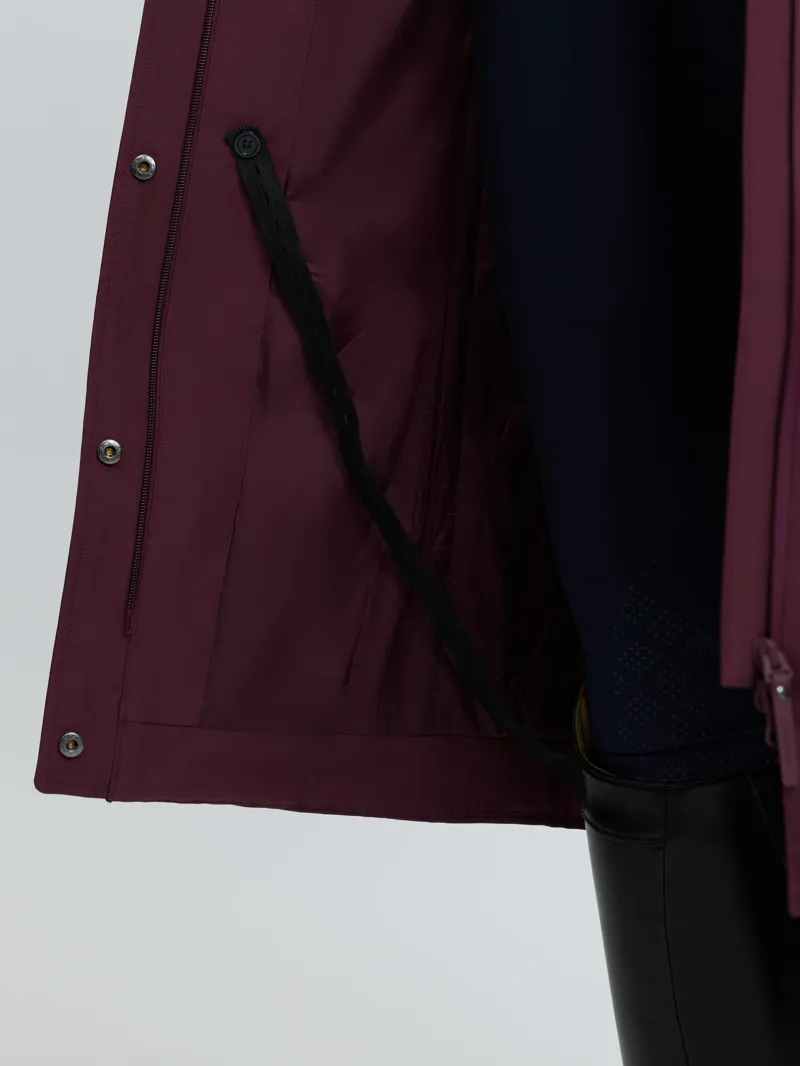 LeMieux Erin Waterproof Padded Coat - Bramble-11