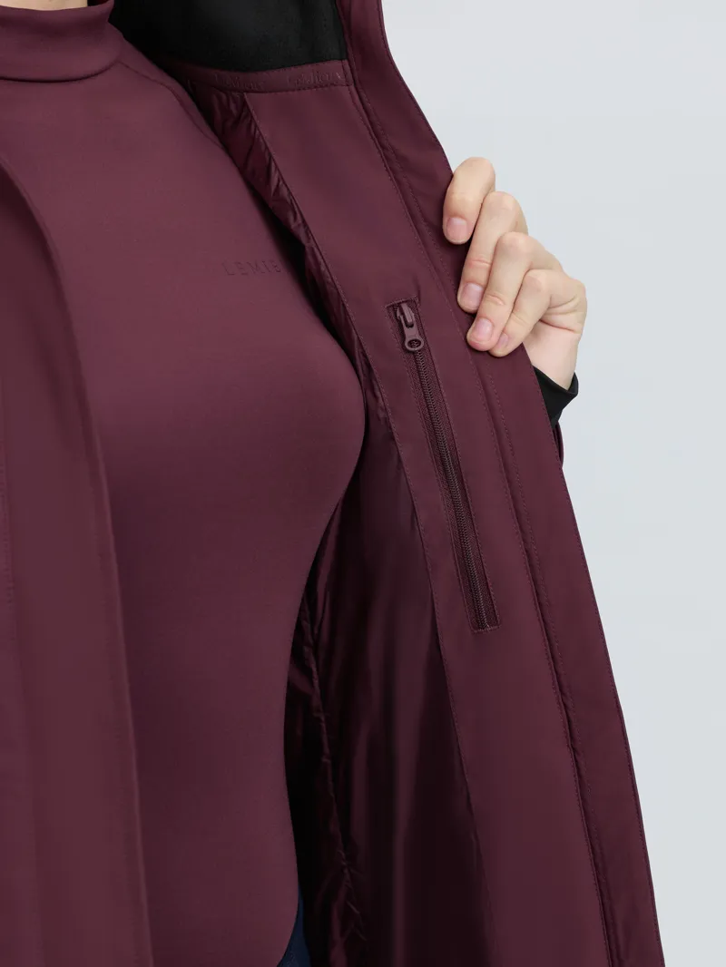 LeMieux Erin Waterproof Padded Coat - Bramble-10