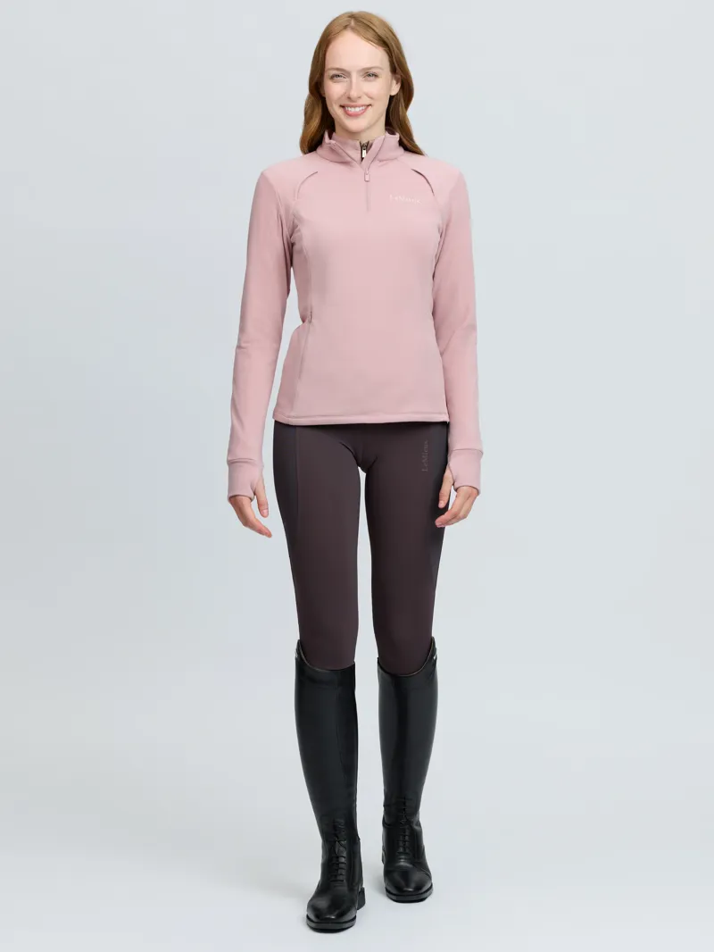 LeMieux Frances Quarter Zip Fleece - Wild Rose-3