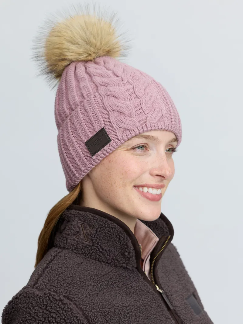 LeMieux Heritage Beanie - Wild Rose-3