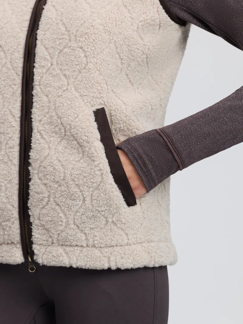 LeMieux Heritage Borg Gilet - Stone-4