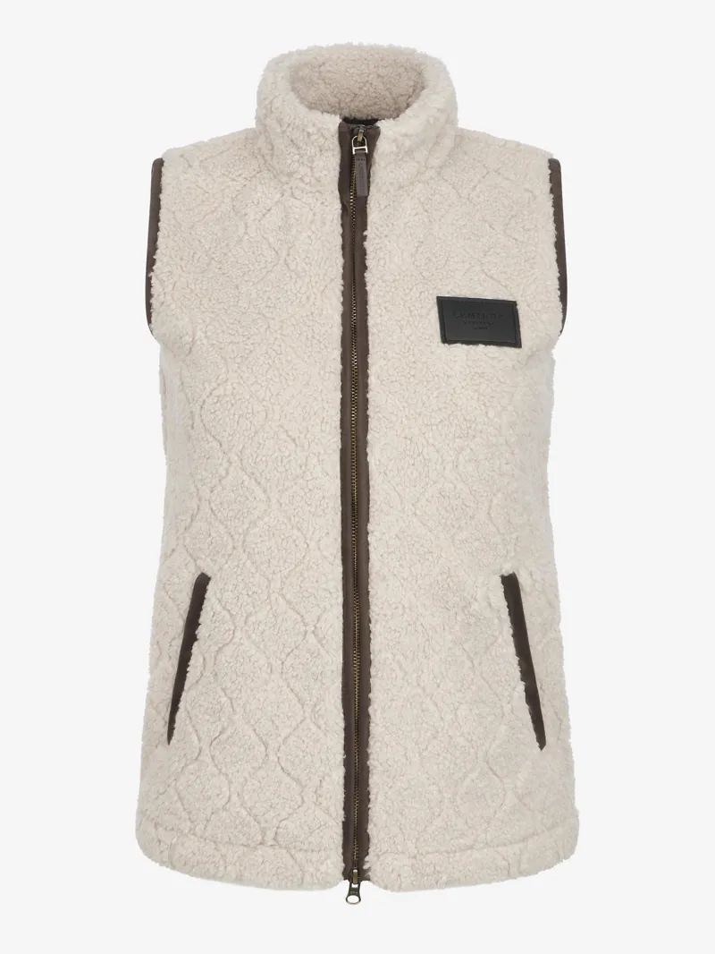 LeMieux Heritage Borg Gilet - Stone