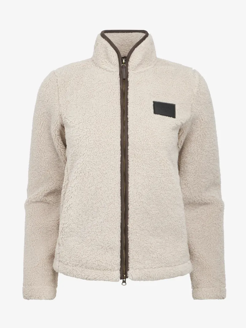 LeMieux Heritage Borg Zip Through Jacket - Stone
