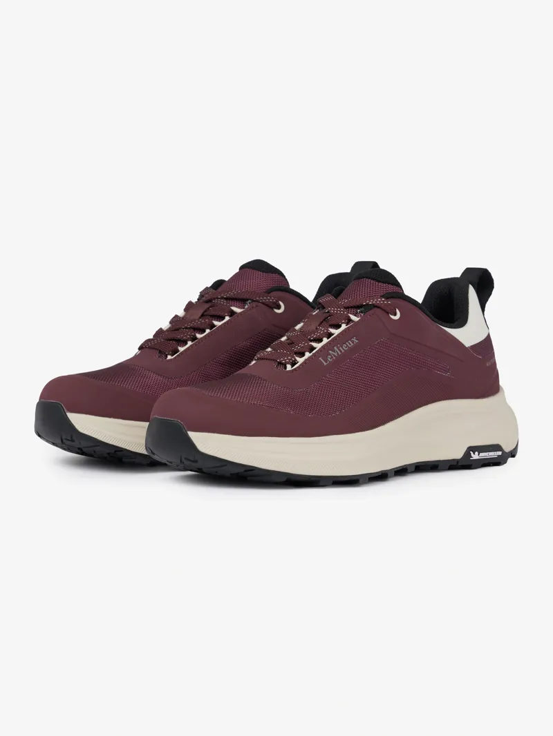 LeMieux Kanta Waterproof Trainers - Bramble