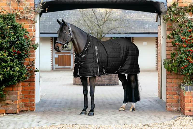 LeMieux Kudos ClimaCore Stable Rug with Neck 200g - Black-5