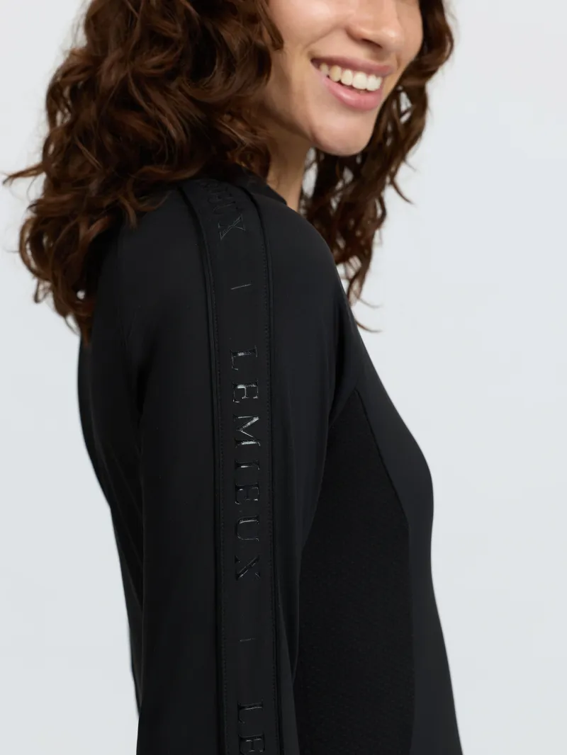 LeMieux Lisa Long Sleeve Base Layer - Black-4