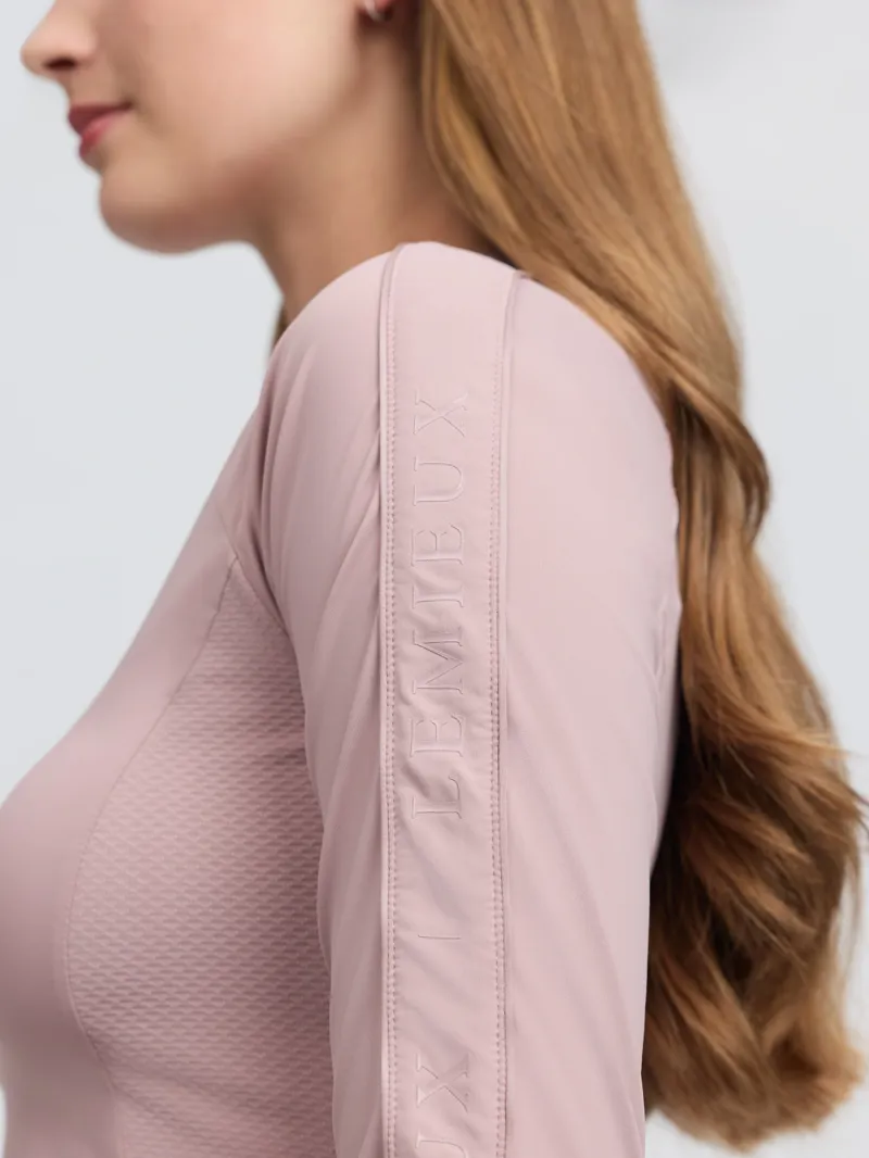 LeMieux Lisa Long Sleeve Base Layer - Wild Rose-7