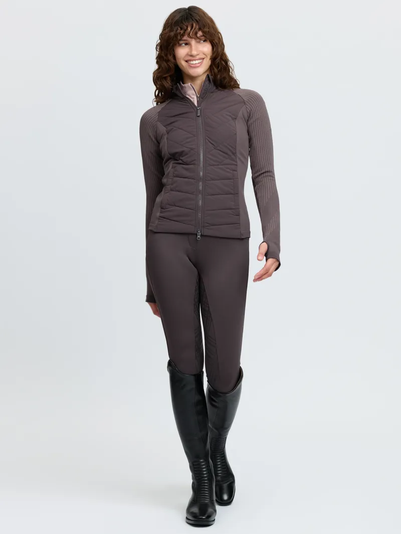 LeMieux Maddie Hybrid Jacket - Cocoa-2