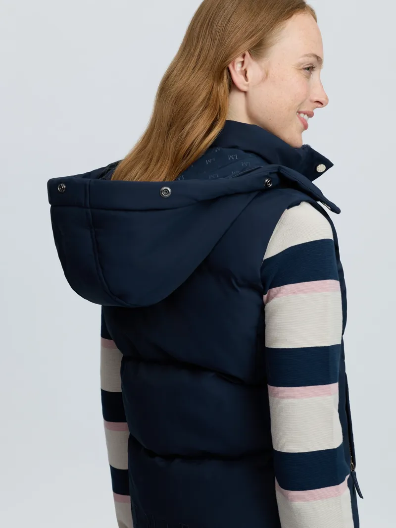 LeMieux Margot Hooded Gilet - Navy-4