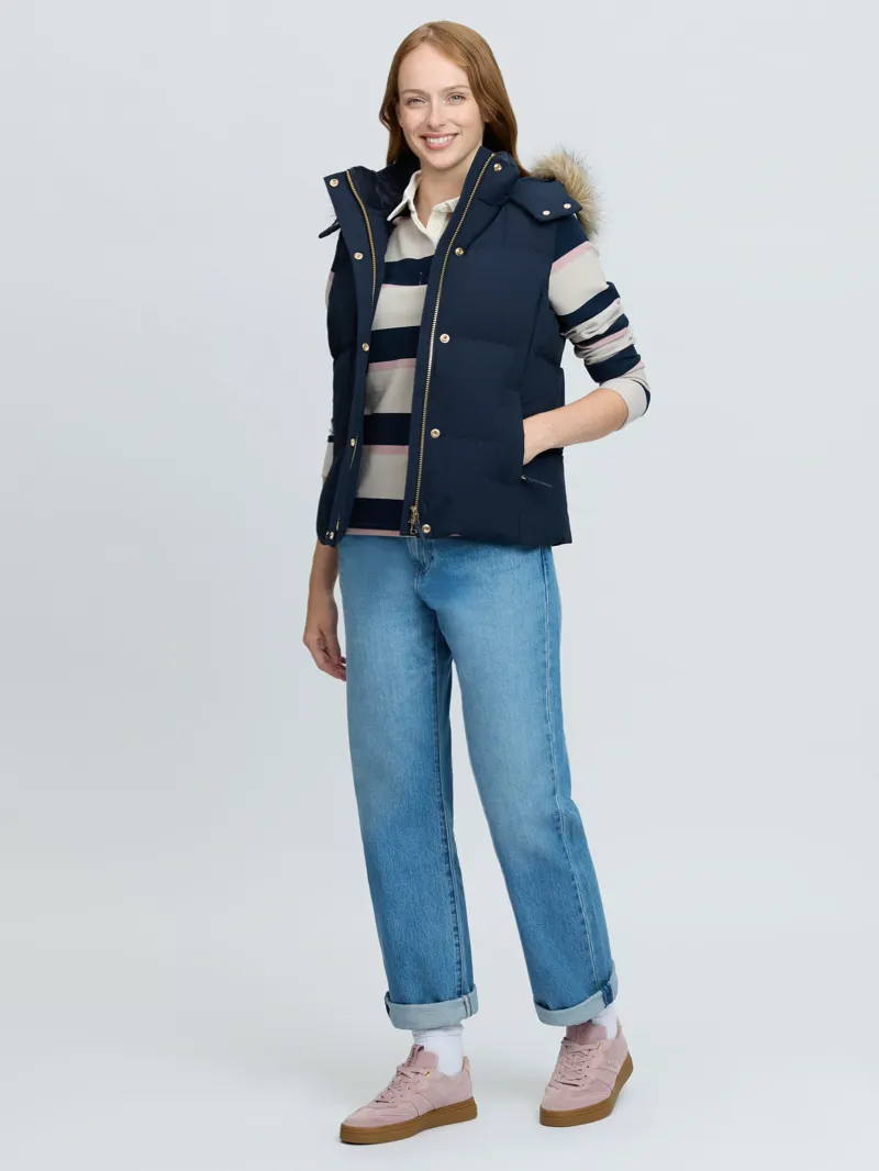LeMieux Margot Hooded Gilet - Navy-8