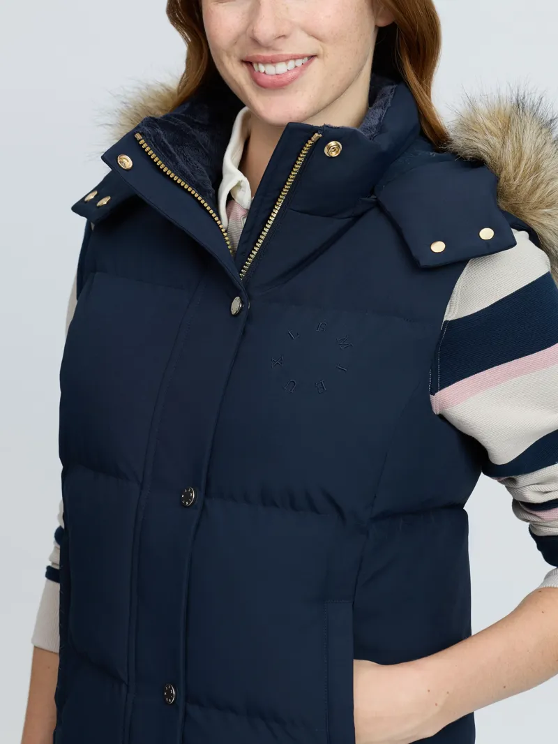 LeMieux Margot Hooded Gilet - Navy-3