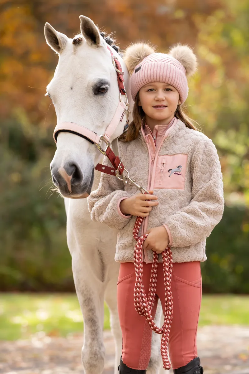 LeMieux Medley Headcollar - Spiced Earth/Petal/Aloe-3
