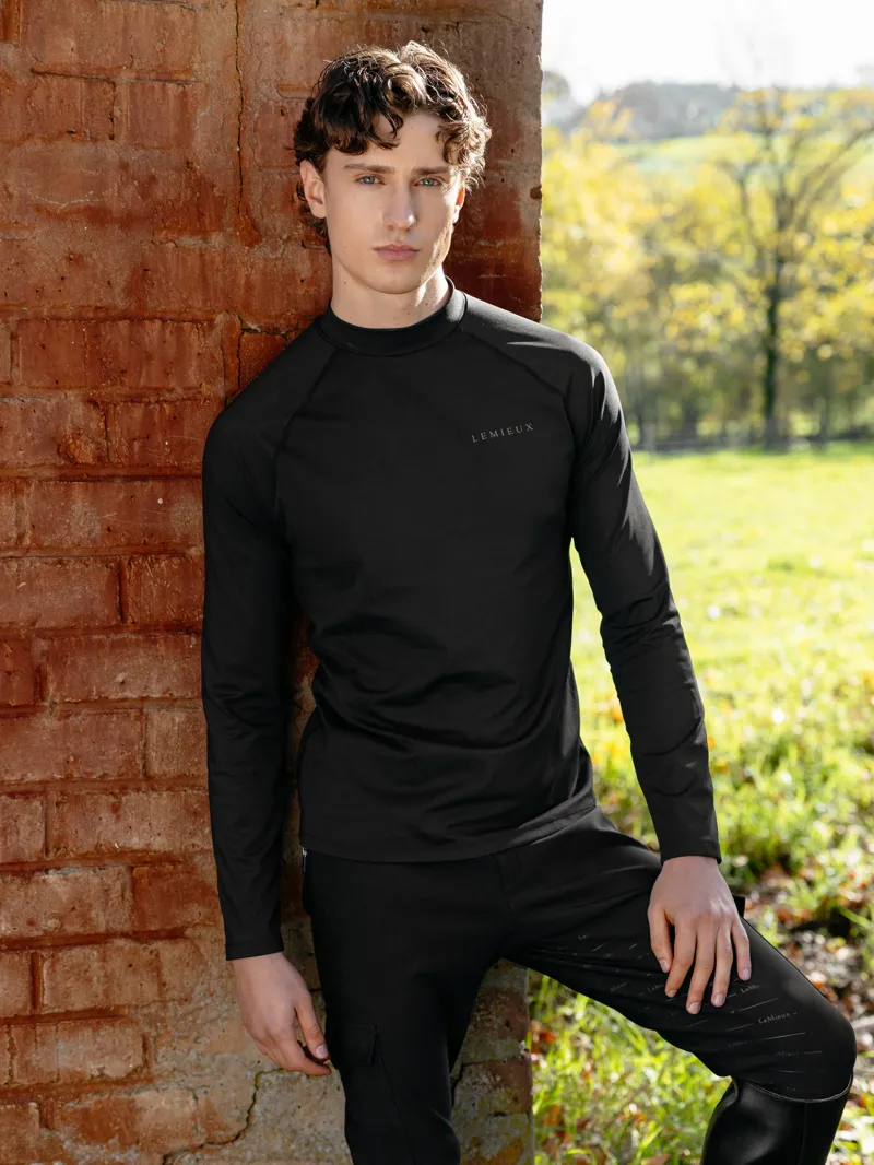LeMieux Mens Base Layer - Black-7