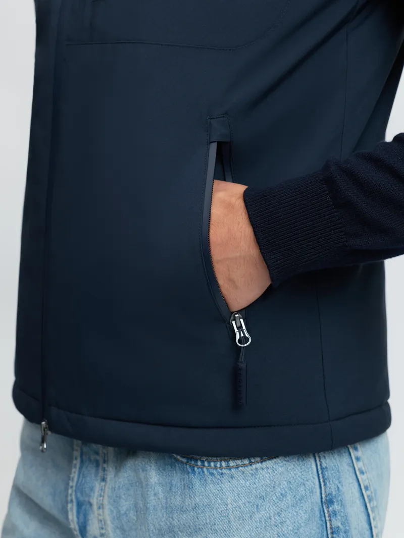 LeMieux Mens Midweight Insulated Gilet - Navy-3