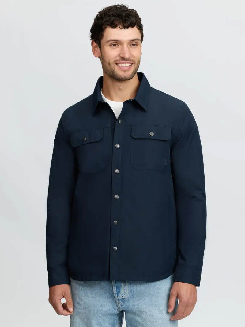 LeMieux Mens Showerproof Shacket - Navy