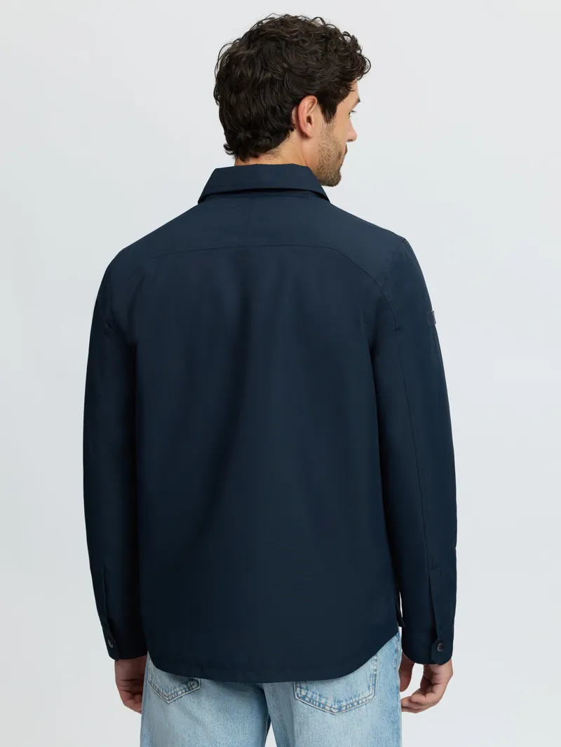 LeMieux Mens Showerproof Shacket - Navy-3