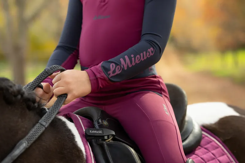 LeMieux Mini Base Layer - Blackberry-6