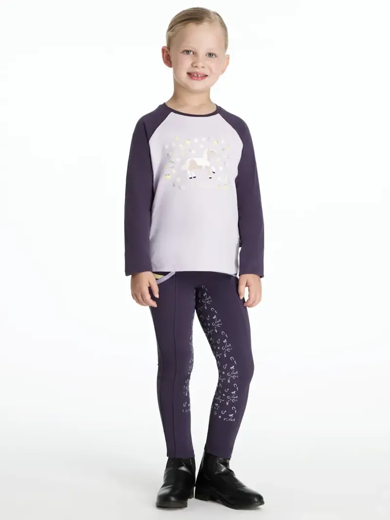 LeMieux Mini Jamie Lemon Long Sleeve Top - Lilac
