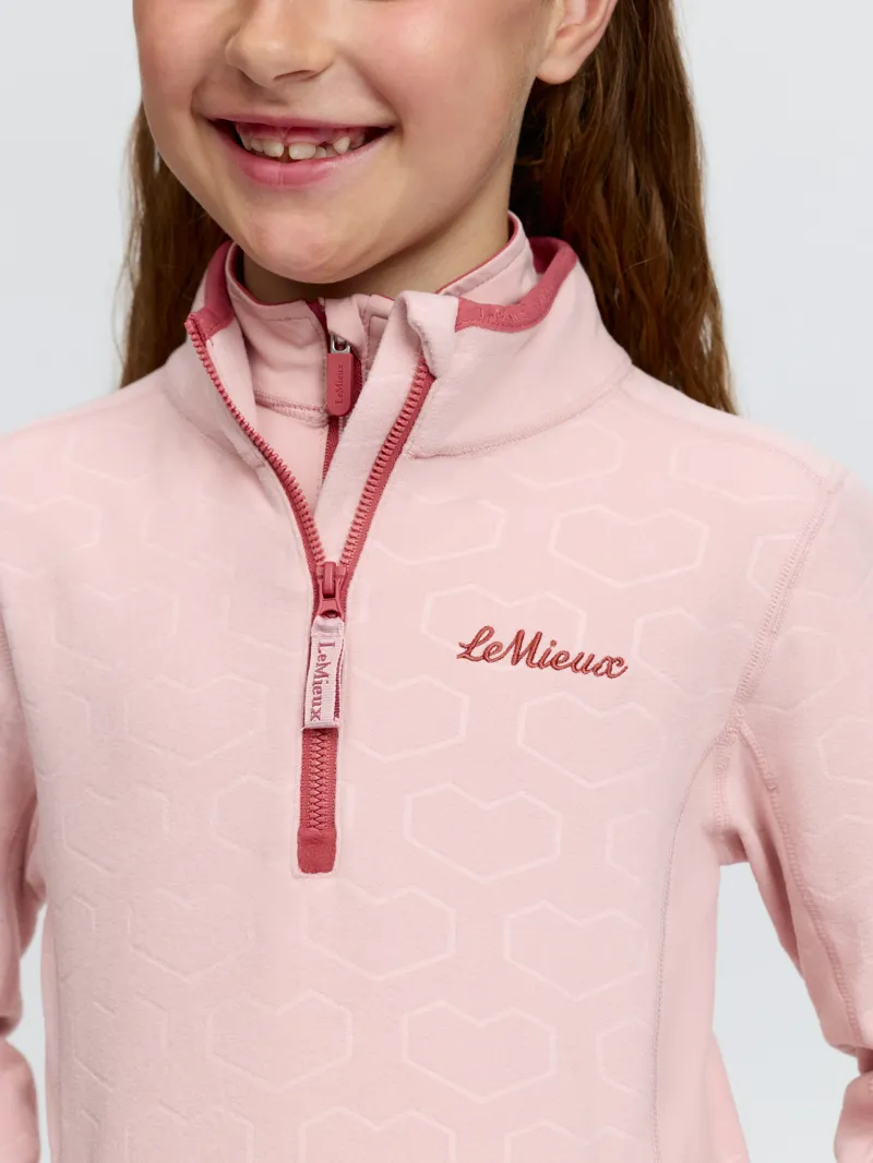 LeMieux Mini Maggie Heart Fleece - Petal-2
