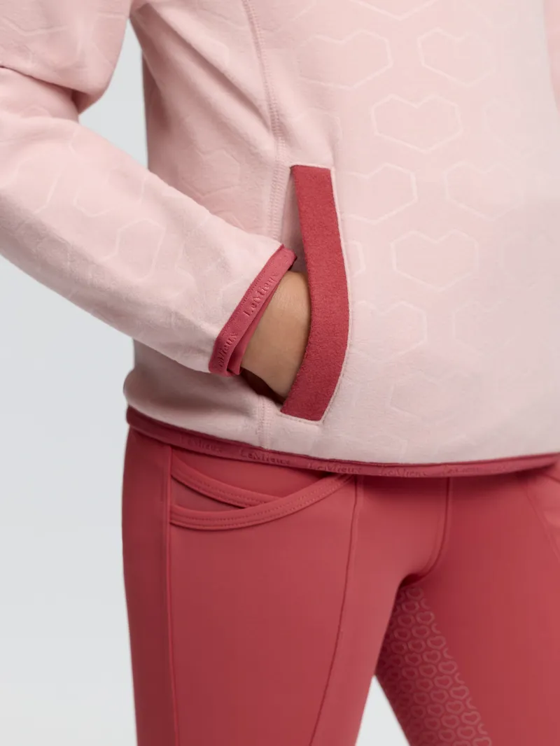 LeMieux Mini Maggie Heart Fleece - Petal-4