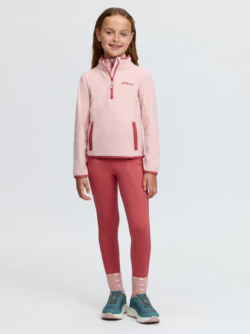 LeMieux Mini Maggie Heart Fleece - Petal-3
