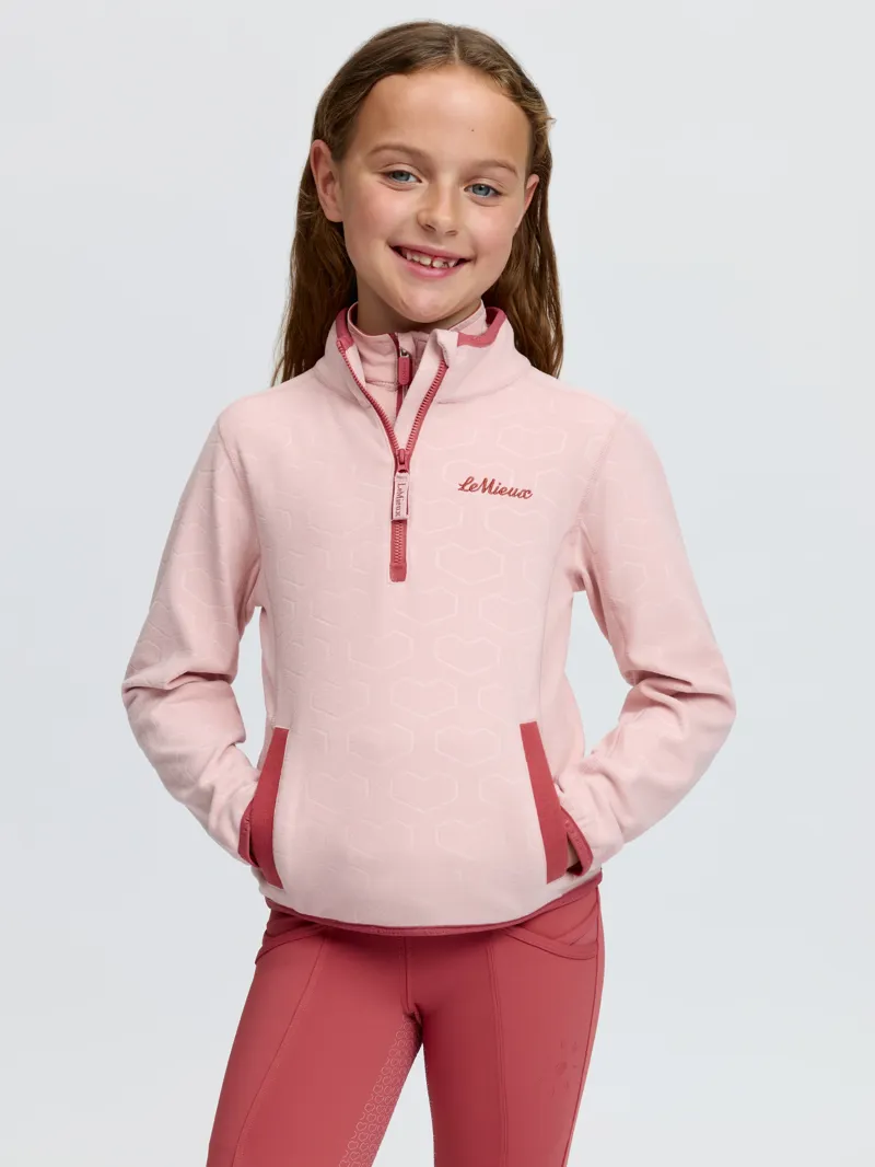 LeMieux Mini Maggie Heart Fleece - Petal-1