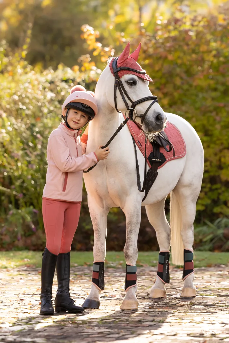 LeMieux Mini Maggie Heart Fleece - Petal-7
