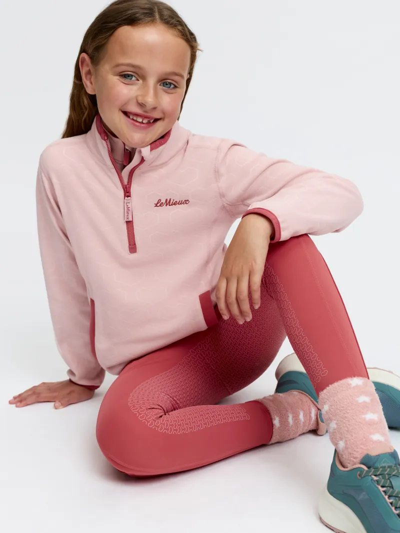 LeMieux Mini Maggie Heart Fleece - Petal-5