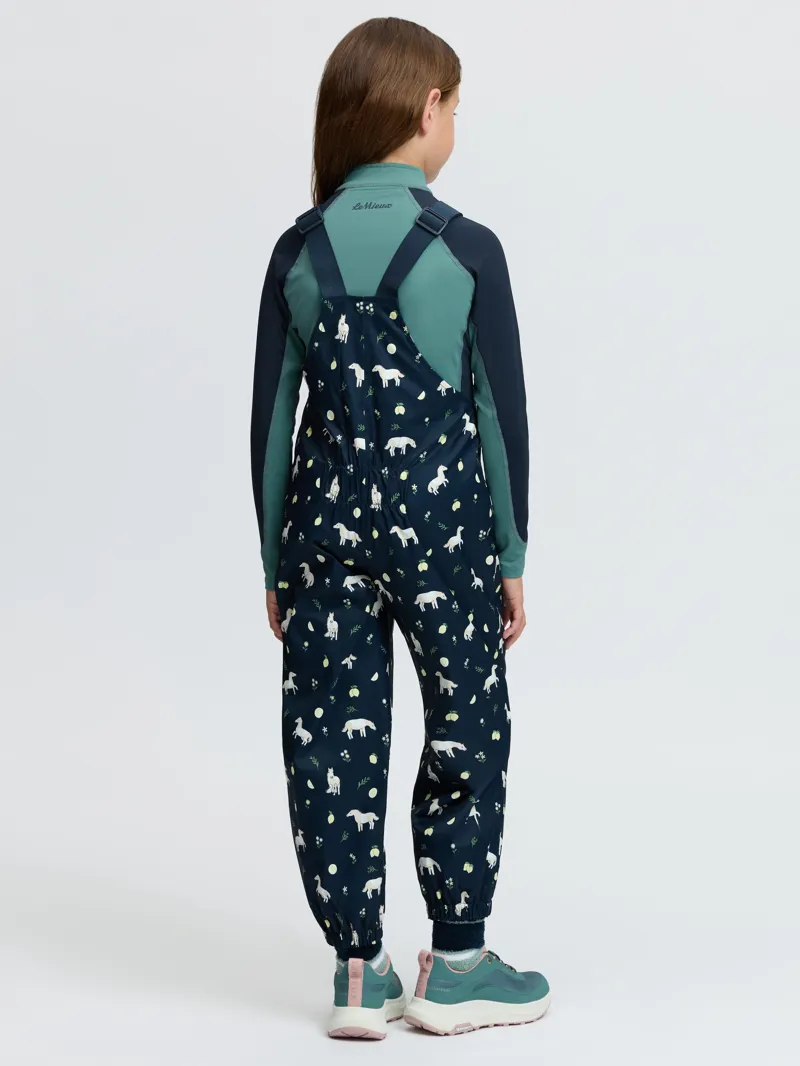 LeMieux Mini Pippin Splash Dungarees - Navy-1